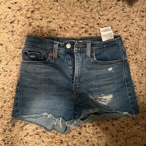Levi’s high waisted shorts